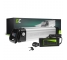 Green Cell® Μπαταρία Για Ηλεκτρικό Ποδήλατο 24V 10.4Ah 250Wh Silverfish Ebike 2 Pin Για Prophete, Mifa Με Φορτιστή
