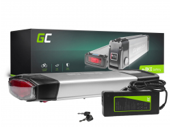 Green Cell® Μπαταρία Για Ηλεκτρικό Ποδήλατο 36V 13Ah 468Wh Rear Rack Ebike XT60 Για Lovelec, Nilox, Greenwolke Με Φορτιστή