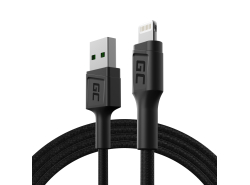 Καλώδιο Lightning 1,2m Green Cell PowerStream, mε γρήγορη φόρτιση, για Apple iPhone