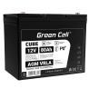 Green Cell ® AGM 12V 80Ah μπαταρία VRLA μπαταρία μολύβδου Unbemann fish cutter boat scooter σκούτερ γκαζόν τρακτέρ χλοοκοπτικό